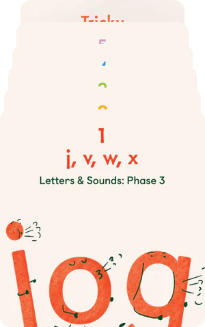 Phonics: Letters and Sounds: Phase 3